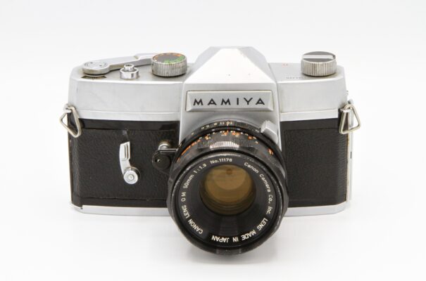Mamiya con Canon OM 50mm f1.9 al Torio